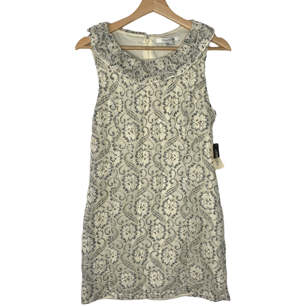 Ivory Sleeveless Mini Sheath Dress New With Tags Medium